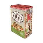 Clip Top Storage Tin - Nut Mix - 1.3 L