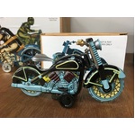 Wind Up Tin Toy - Harley Davidson Motorcycle