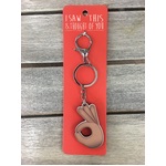 OK Hand Keyring - I Saw This Keychain