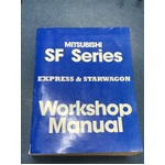 1986 Mitsubishi SF Series Express Starwagon Workshop Manual 