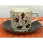 Retro Johnson Australia Dahlia Cup & Saucer 