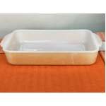 VINTAGE Anchor Hocking Fire-King Rectangular Baking Dish - Peach Lustre 