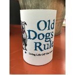 Old Dogs Rule - Living Life Off The Leash - Stubby Holder