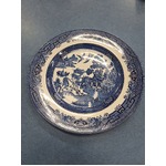 Churchill Blue Willow Dinner Plate - 24 cm