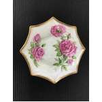 Royal Standard Octagonal Dish - Orleans Rose - Textured Finish  