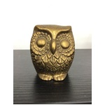 Brass Owl Figurine 5.5 cm Tall