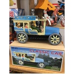 Car Wind Up Tin Toy - Chauffeur Driven 