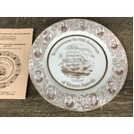 Westminster China Birmingham Mint Western Australia 150 Years Plate - The Parmelia