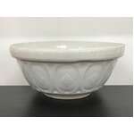 VINTAGE Ceramic Mixing Bowl - Large - 27 cm Diameter - Embossed Pattern