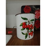 VINTAGE Willow Australia Flour Sifter - Red Cherry