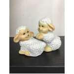 Cuddling Sheep Salt & Pepper Shakers