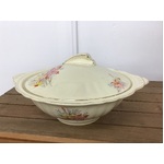 J&G Meakin Sunshine Sol Lidded Serving Dish or Tureen - Floral Pattern 