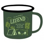 Camping Legend - Adventure Enamel Mug 