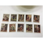 VINTAGE Will's Cigarette Cards - English Period Costumes - Lot of 10