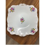 VINTAGE Bell China Floral Plate - 20 cm - Made in England