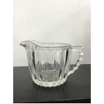 VINTAGE Glass Creamer Jug - Ribbed