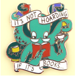 It's Not Hoarding Lapel Pin - Jubly-Umph Originals