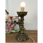 1966 Loevsky & Loevsky L&L MCM Brass Cherub Lamp - Working