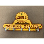 Cast Iron Shell Service Station Key Rack Key Hook