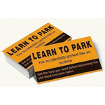 Bad Parking Cards - Learn to Park - Pack of 25