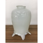 RETRO Glass Light Shade - Milk Glass