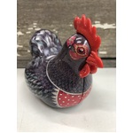 Small Hen Storage Tin - Grey - Elite Tins UK