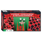 Chess Checkers & Backgammon 3 Games In 1