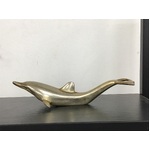 VINTAGE Metal Dolphin Bottle Opener - Lever & Twist Tops 