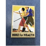 Hike For Health - Fridge Magnet 