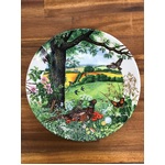 Wedgwood Collectors Plate - Country Panorama Colin Newman - Meadows & Wheatfields 1987