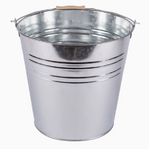 Galvanised Steel Bucket - 10L - Blackspur