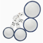 White Enamel Measuring Cups - Set of 4