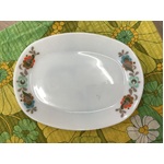 RETRO JAJ Pyrex Carnaby Tempo Plate - Large Oval 