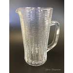 RETRO Textured Glass Jug