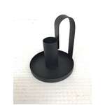 Black Candlestick Holder - Travel Candle Holder 