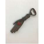 Heart in Hand Bottle Opener - Cast Iron - Vintage Style