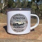 Enamel Camping Mug - Toyota Land Cruiser