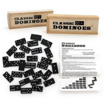 Classic Games - Wooden Dominoes