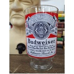 VINTAGE Budweiser Lager Beer Glass - Large Footed 32oz