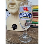 VINTAGE Tooheys Flag Ale Stemmed Beer Glass 