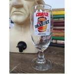 VINTAGE Courage Draught Stemmed Beer Glass