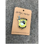 Fairy Wren Fan Club - Enamel Pin - Fairy Wren