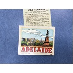 VINTAGE Souvenir Car Sticker Decal - Adelaide SA