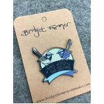 Away With The Fairies - Enamel Pin - Fairy Wren Pin