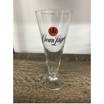 VINTAGE Crown Lager Beer Glass