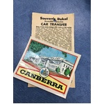 VINTAGE Souvenir Car Sticker Decal - Canberra ACT