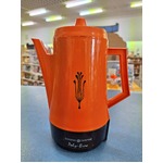 VINTAGE Poly-Brew Electric Percolator - General Electric Australia - Orange