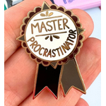 Master Procrastinator Lapel Pin - Jubly-Umph Originals