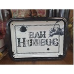 Retro Style Tin Try - Bah Humbug