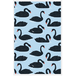 Black Swan 100% Cotton Tea Towel